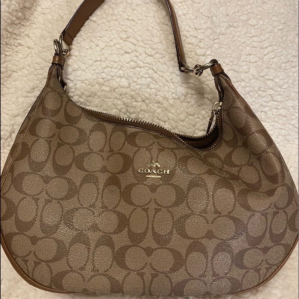 Coach top handle purse